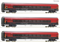 Roco 74042 - H0 - 3-tlg. Set Railjet, Ep. VI - AC-Digital